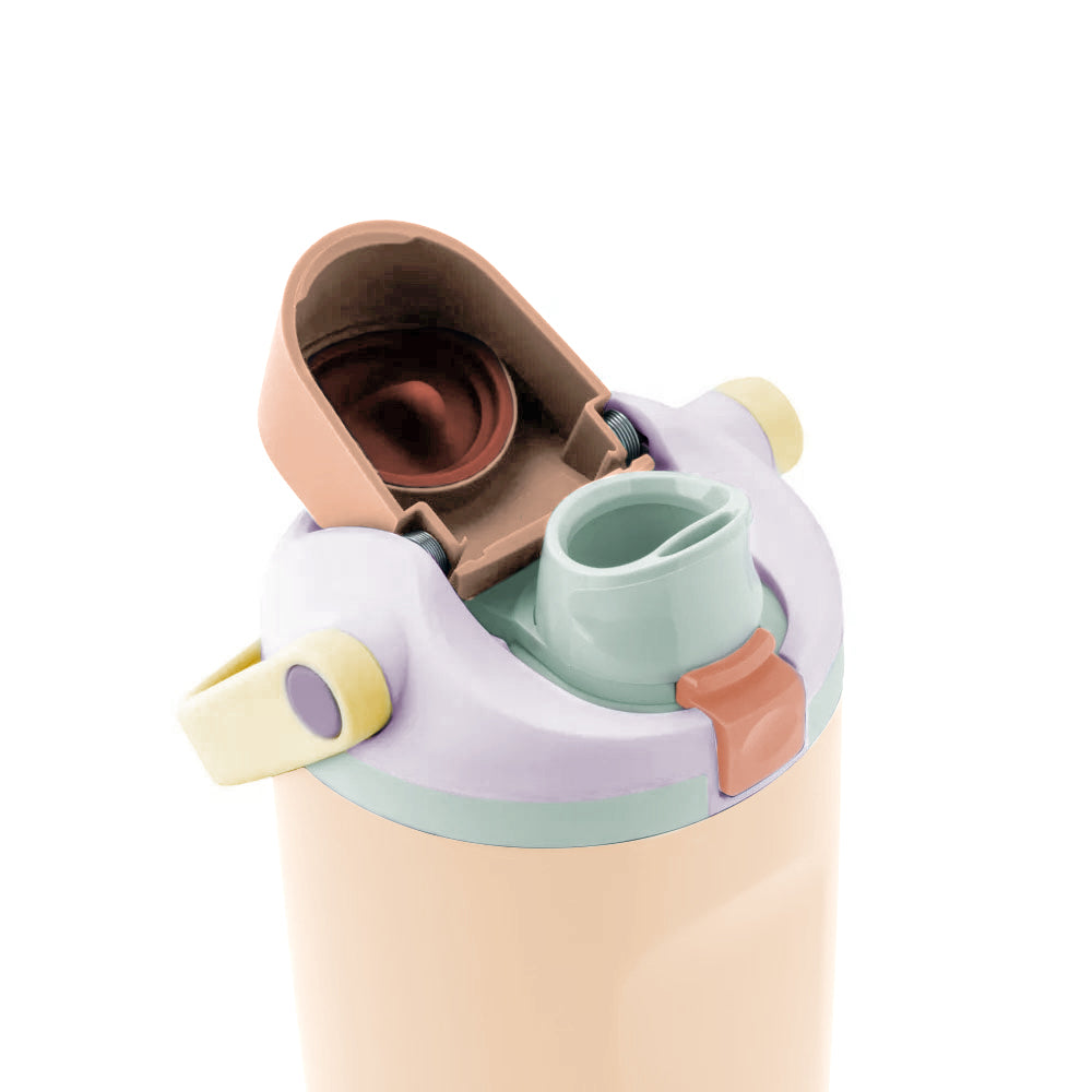 Leak-Proof Insulated Bottle | Patented Sip Lid, 24hr Ice Cold, Easy-Carry Handle Sway - Matte Pink