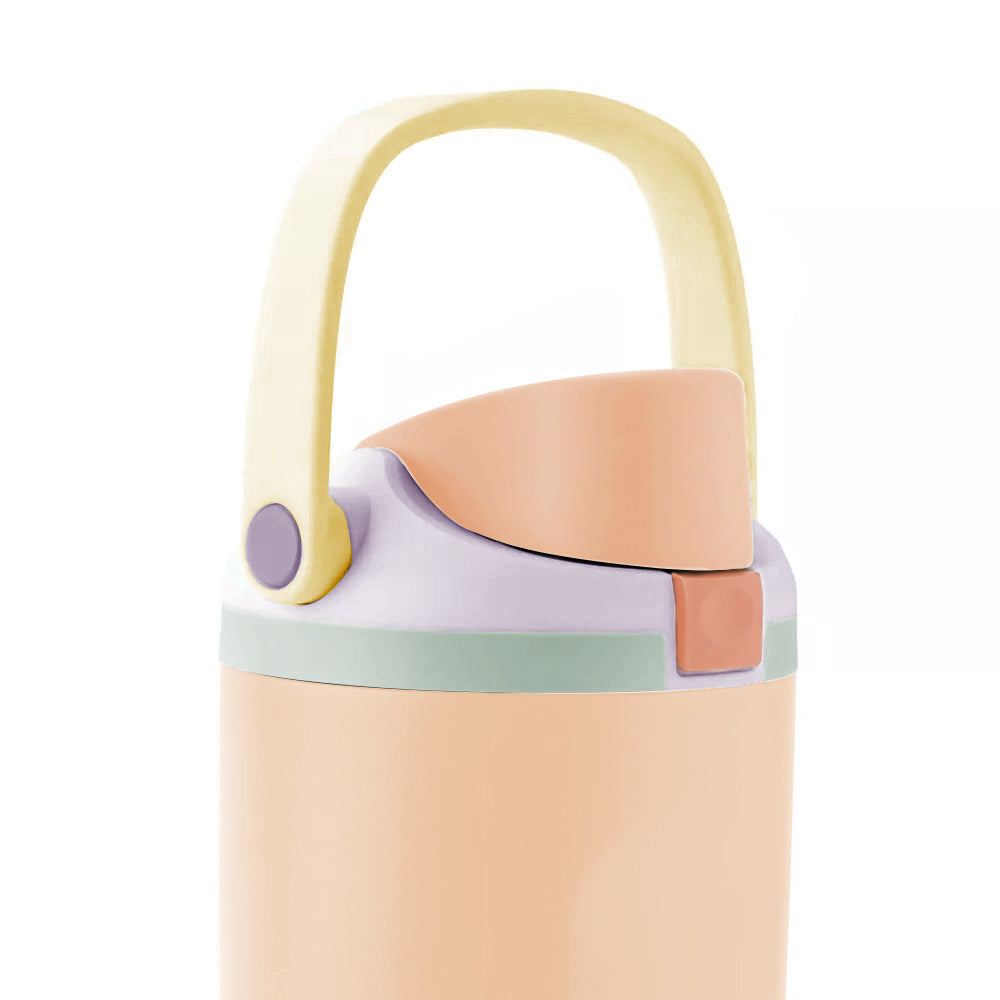 Leak-Proof Insulated Bottle | Patented Sip Lid, 24hr Ice Cold, Easy-Carry Handle Sway - Matte Pink