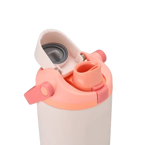 Leak-Proof Insulated Bottle | Patented Sip Lid, 24hr Ice Cold, Easy-Carry Handle Sway - Rose Quartz