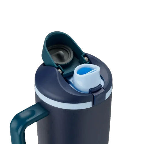 Leak-Proof Insulated Bottle | Patented Sip Lid, 24hr Ice Cold,Tumbler - Navy blue