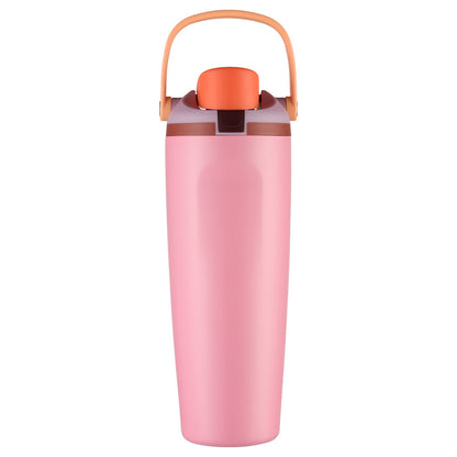 Leak-Proof Insulated Bottle | Patented Sip Lid, 24hr Ice Cold, Easy-Carry Handle Sway - Bright Pink