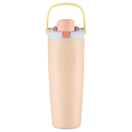 Leak-Proof Insulated Bottle | Patented Sip Lid, 24hr Ice Cold, Easy-Carry Handle Sway - Matte Pink