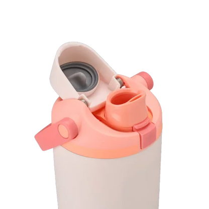 Leak-Proof Insulated Bottle | Patented Sip Lid, 24hr Ice Cold, Easy-Carry Handle Sway - Rose Quartz