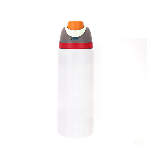 Leak-Proof Insulated Bottle | Patented Sip Lid, 24hr Ice Cold, Classic - White