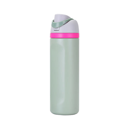 Leak-Proof Insulated Bottle | Patented Sip Lid, 24hr Ice Cold, Classic - Light green