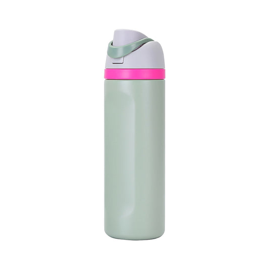 Leak-Proof Insulated Bottle | Patented Sip Lid, 24hr Ice Cold, Classic - Light green
