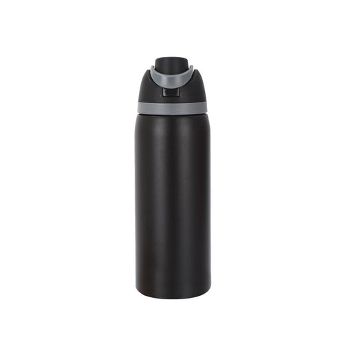 Leak-Proof Insulated Bottle | Patented Sip Lid, 24hr Ice Cold, Classic - Black